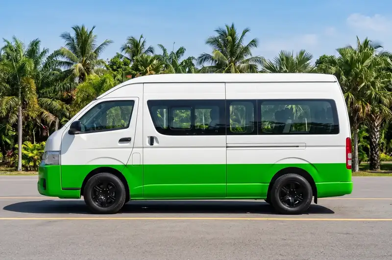 Airport transfer van service from Tawau to Semporna Kulapuan Island Resort
